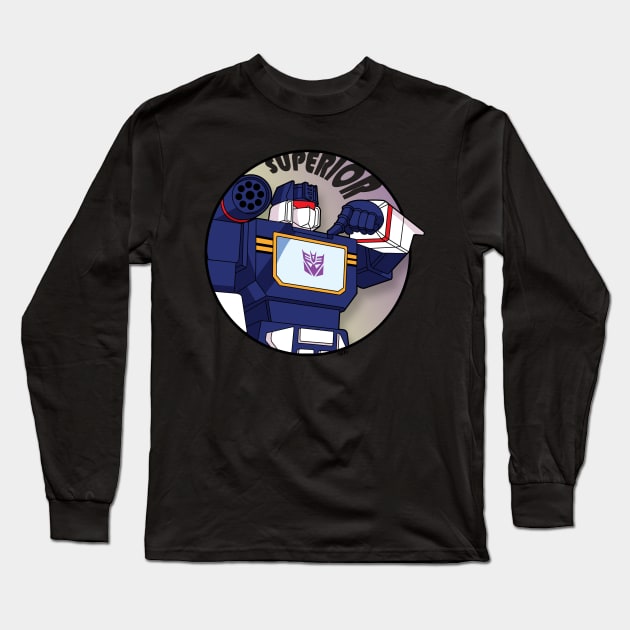 Soundwave: Superior Long Sleeve T-Shirt by NDVS